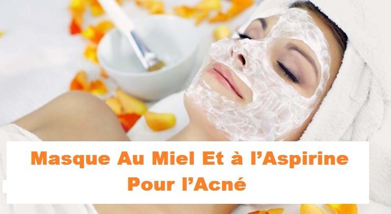 Masque aspirine et miel pour une peau sans acné !