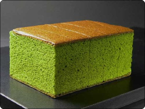 Gâteau au thé Matcha