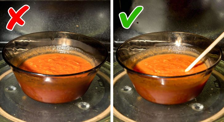 6 Utilisations intelligentes du micro-ondes à des fins totalement inattendus ! aliments a ne pas mettre au micro ondes soupes