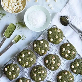 Cookies au Matcha : Recette délicieuse de biscuits au Matcha ! cookies au the matcha
