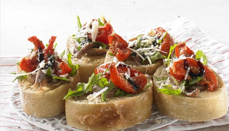 Régime Keto Recette Bruschetta Aux Anchois