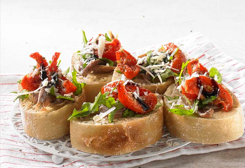 Régime Keto Recette Bruschetta Aux Anchois