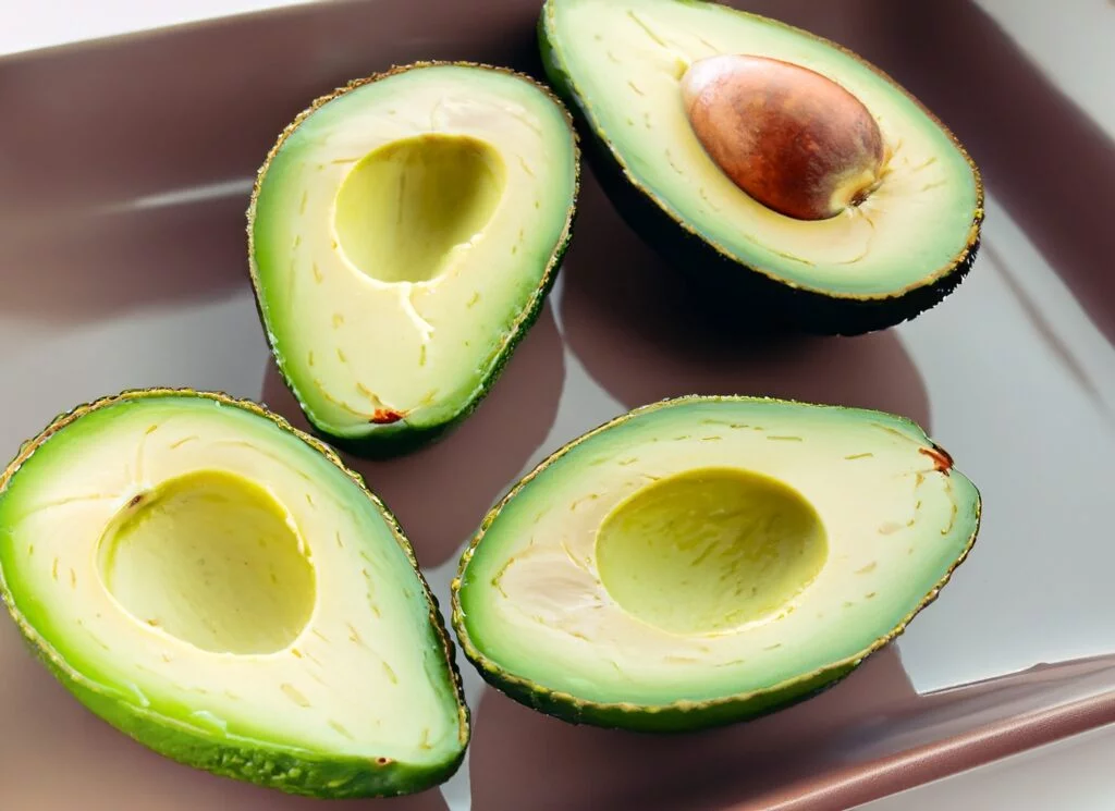 L'avocat : un ingrédient de beauté naturel L'avocat un ingrédient de soin capillaire appliqué en masque sur des cheveux secs et abîmés