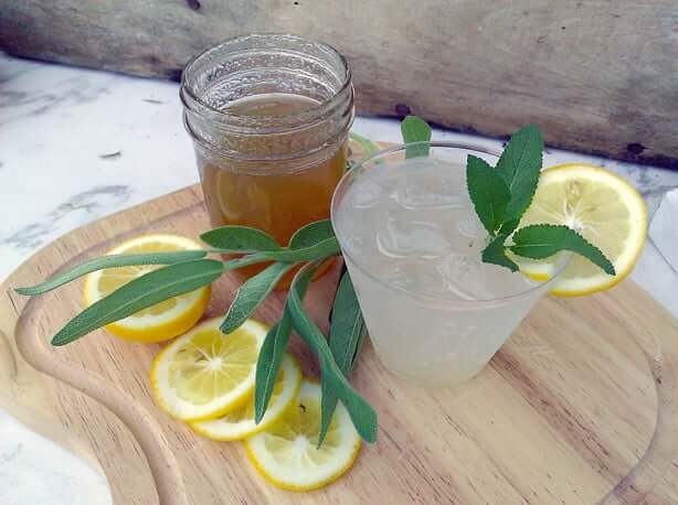 sirop de sauge pour un ventre plat