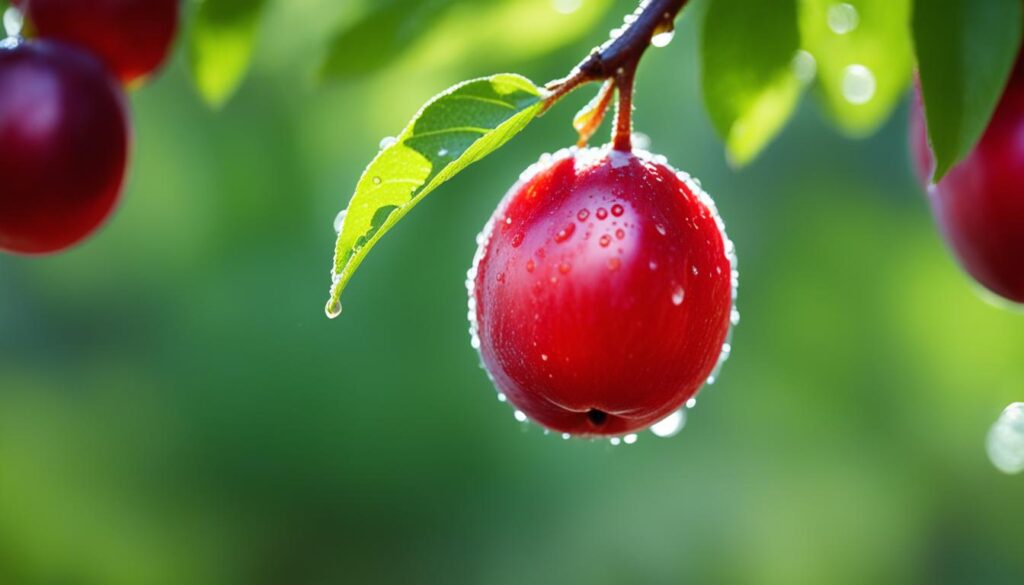 bienfaits de la prune rouge