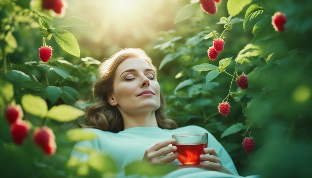 bienfaits de la tisane de feuilles de framboisier