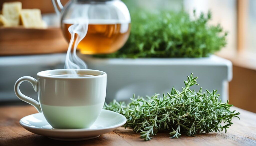 combien de tasses de tisane au thym par jour