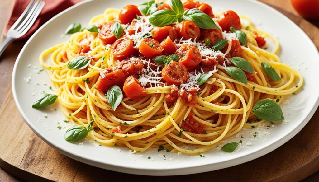 courge spaghetti sauce