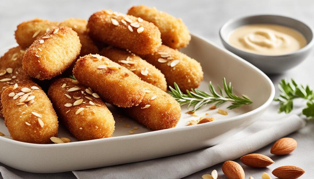 croquettes aux amandes