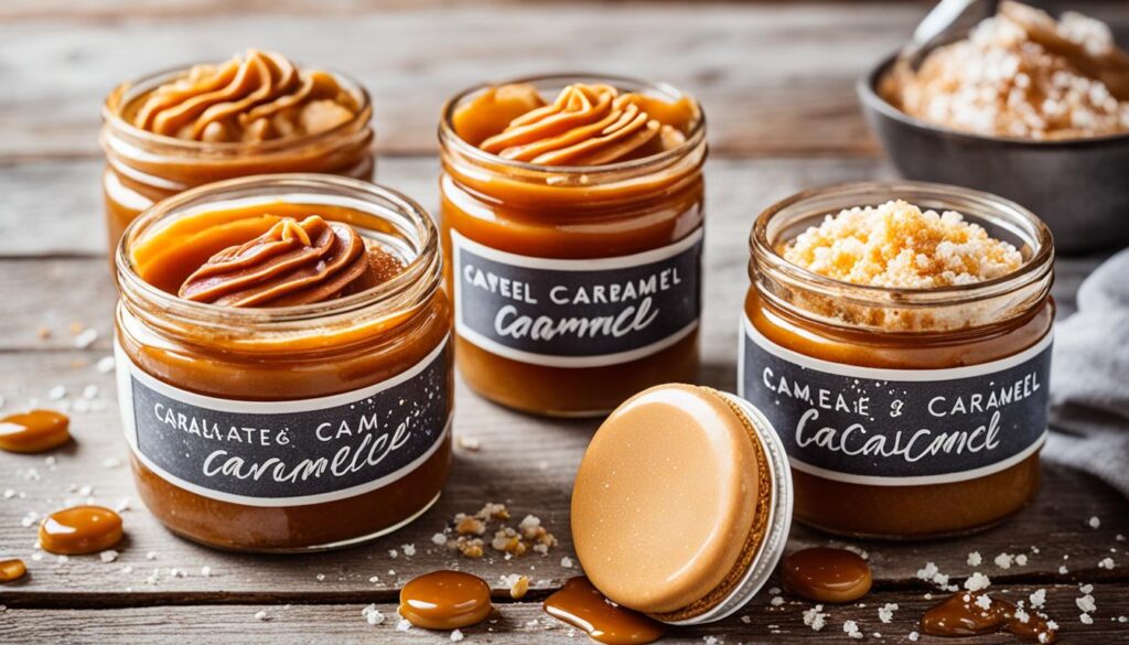 déclinaisons du caramel beurre salé