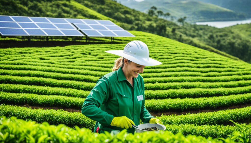 Thé Dammann: développement durable