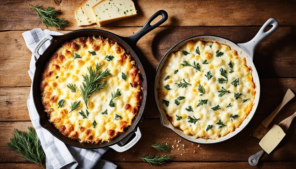 gratin de crozets à la tomme de montagne