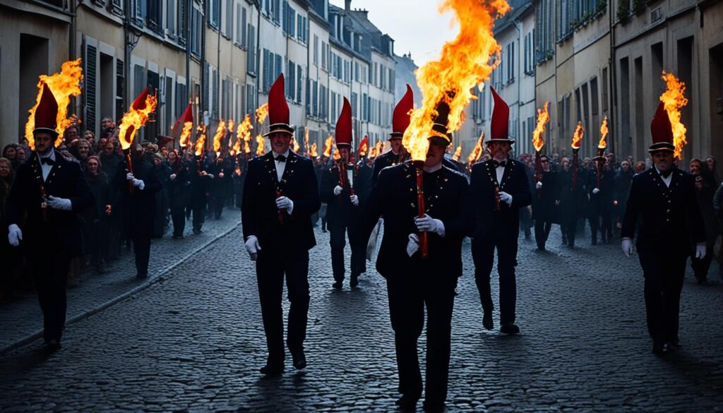 processions aux flambeaux la Chandeleur
