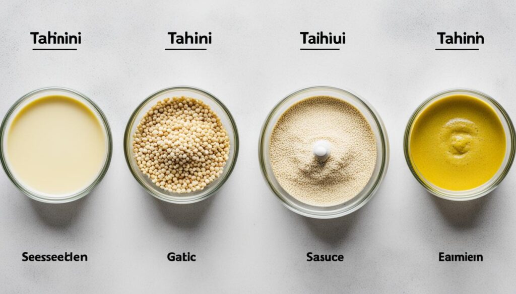 recette de sauce tahini maison