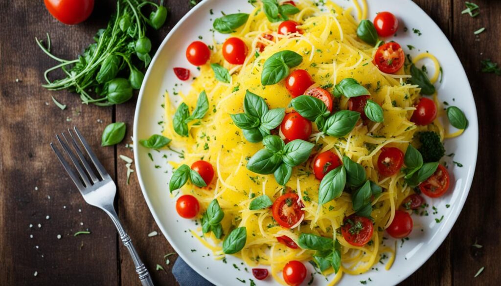 recettes courge spaghetti