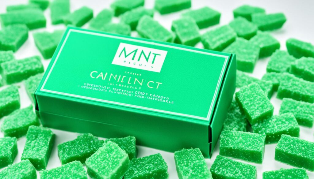 bonbon CBD artisanal bonbons à la menthe