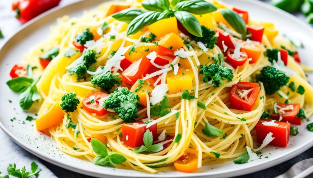 courge spaghetti sans gluten