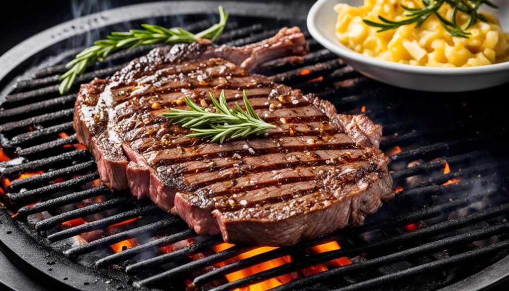 cuisson côte de boeuf à la plancha à la poêle