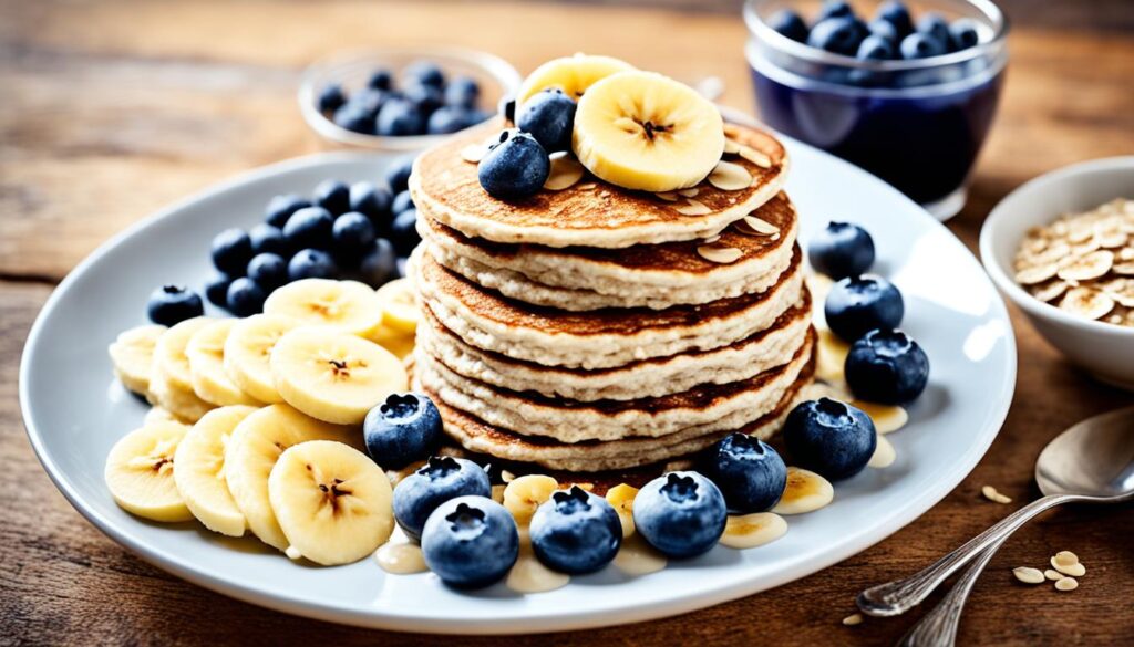 pancakes aux flocons d'avoine