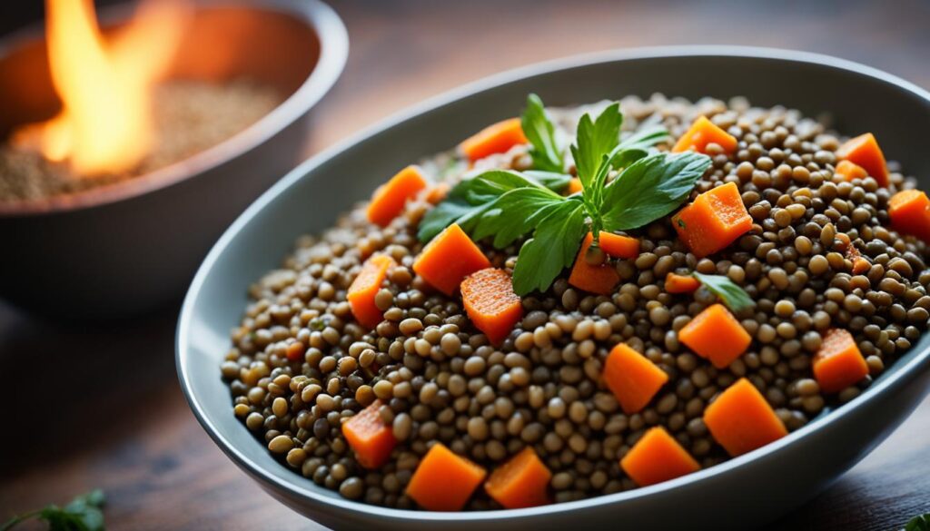 recette lentilles carottes