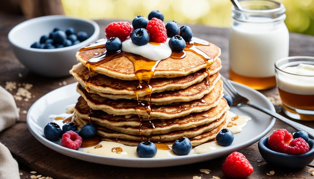 recette pancakes flocon d'avoine