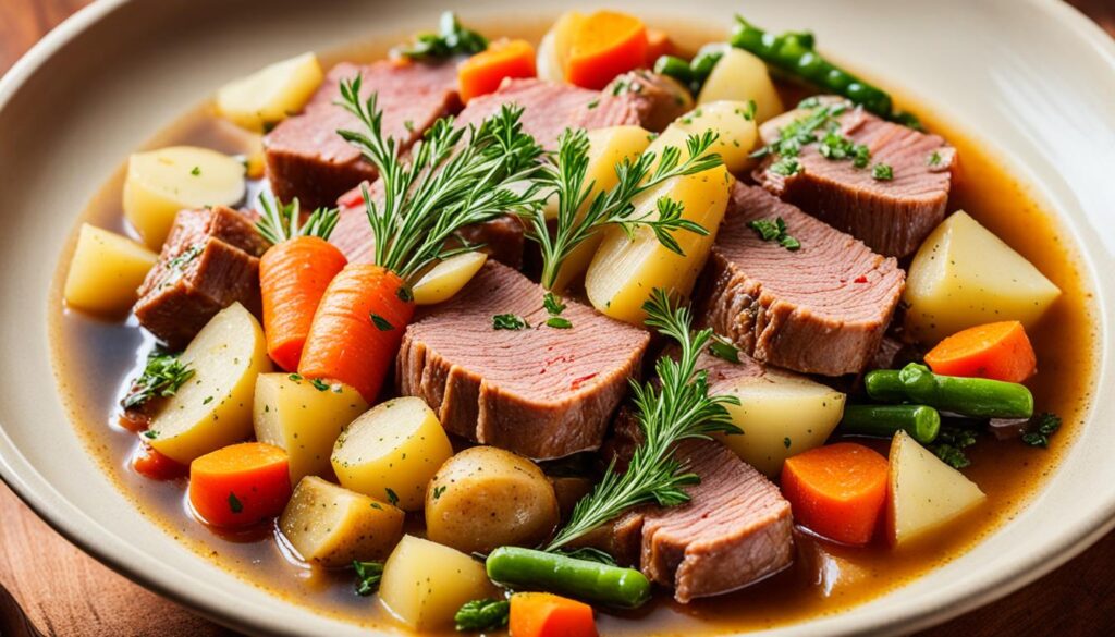 restes de viande de pot-au-feu