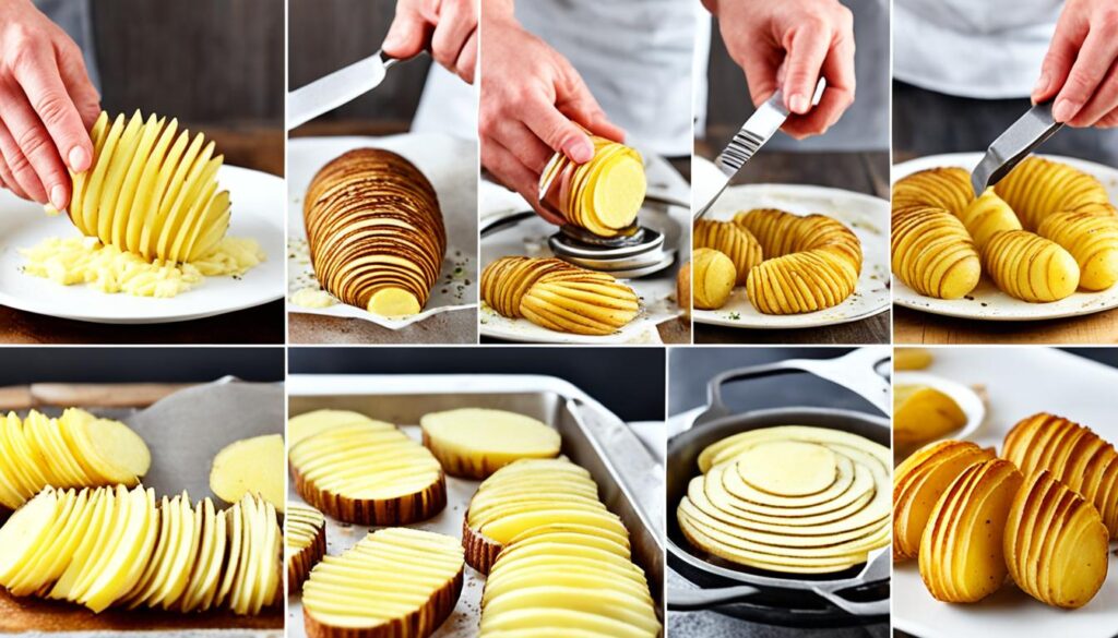 Astuces de cuisson des pommes de terre Hasselback