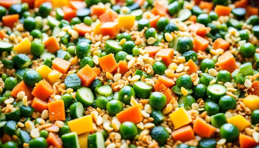 Crumble de légumes