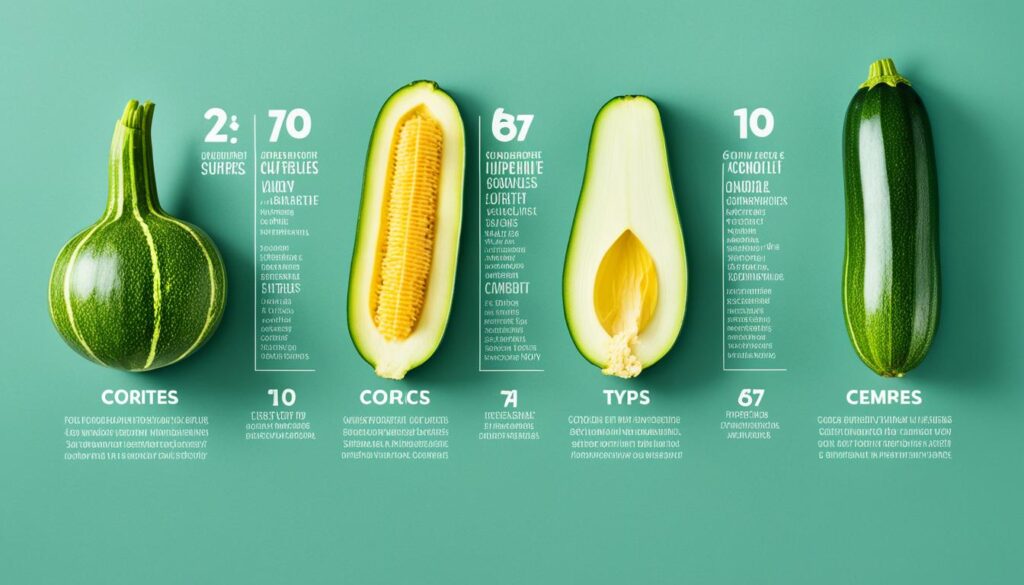 Variétés de courgettes