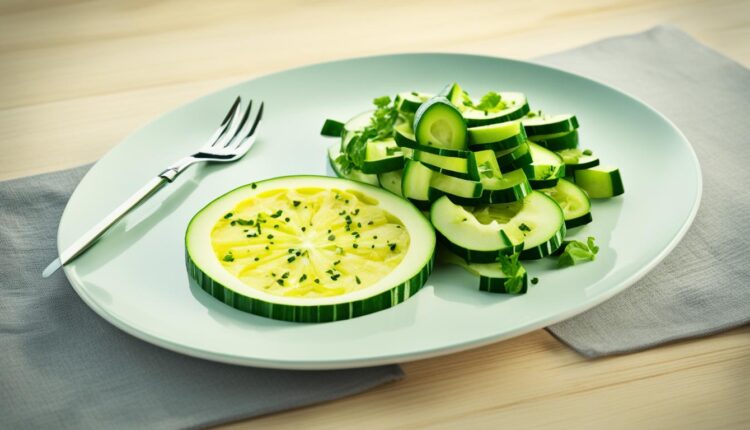 calorie courgettes