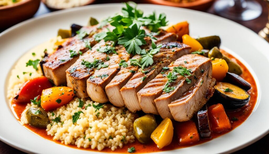 plat de pied de veau marocain