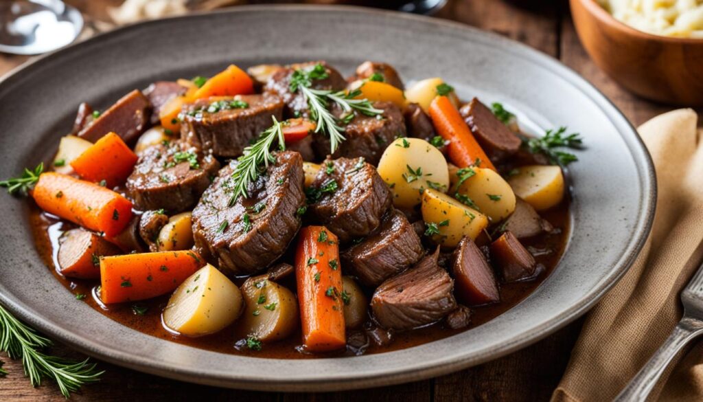 recette bourguignon cookeo