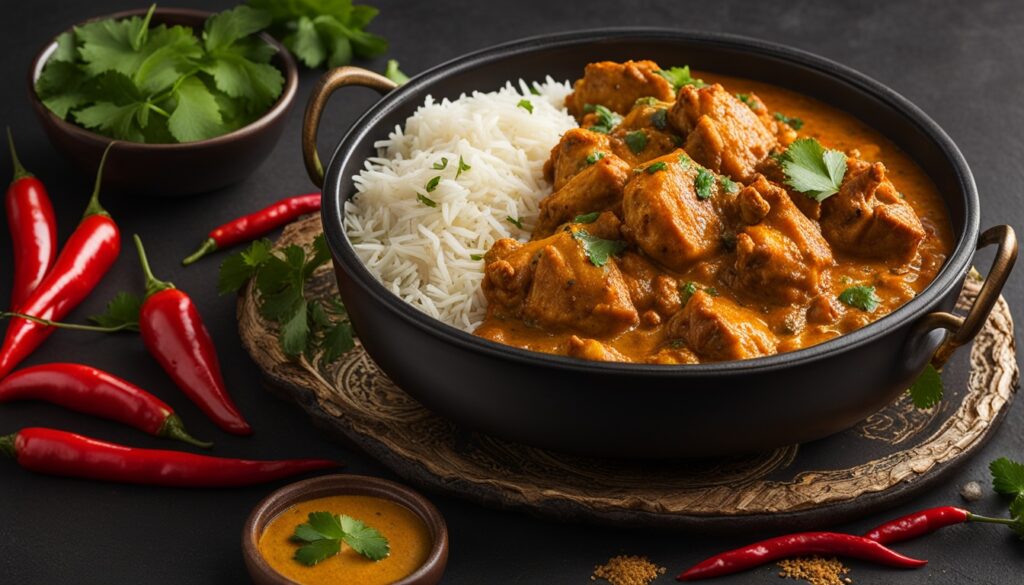 saveurs poulet madras