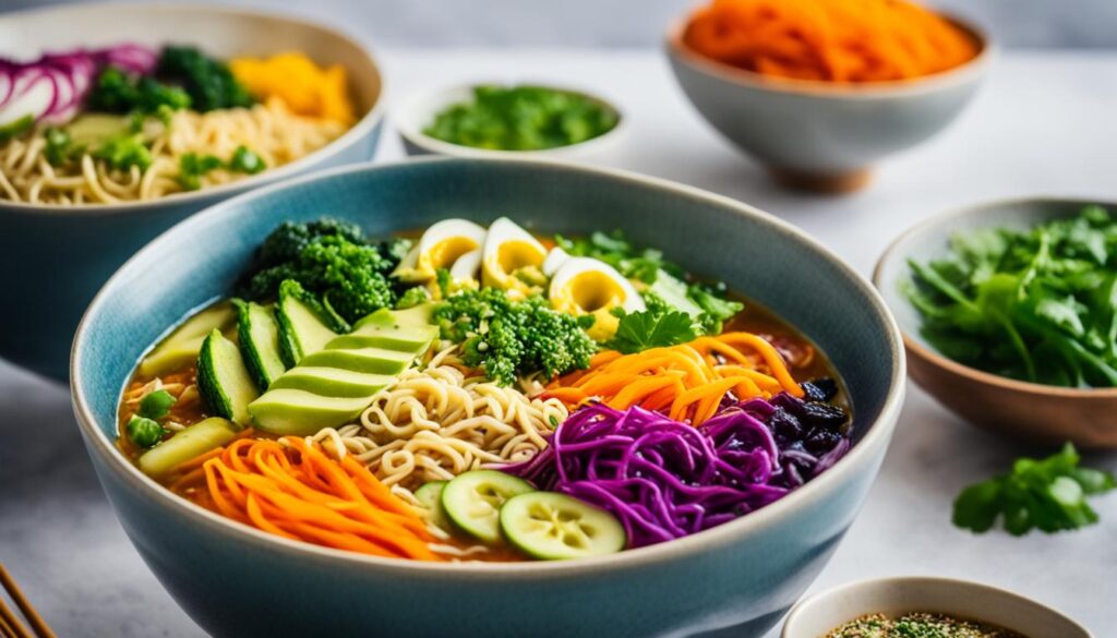 recettes alternatives de ramen
