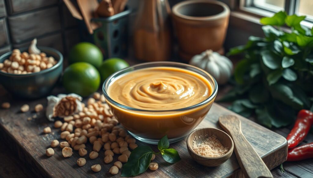 sauce cacahuète maison